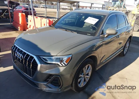 2022 Audi Q3 Premium Plus 45 Tfsi S Line Quattro Tiptronic z USA, uszkodzony, nr VIN WA1EECF37N1070052